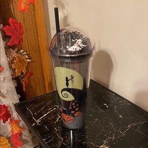 Brand New Nightmare Before Christmas Tumbler with Straw